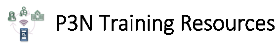 P3N Training Resources